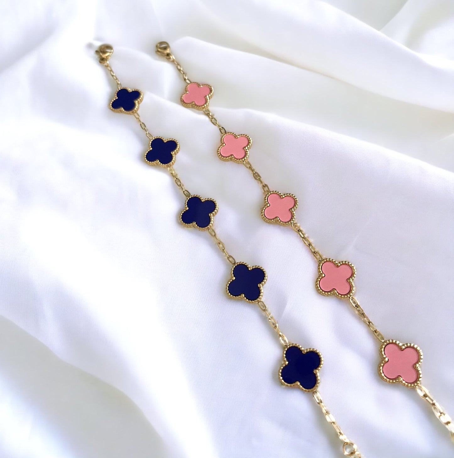 Clover Bracelet in Royal Blue